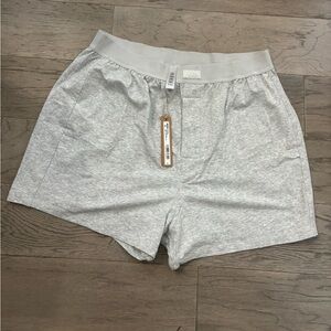 NWT SKIMS Grey Boyfriend Pants